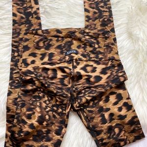 K Deer Yoga Leggings